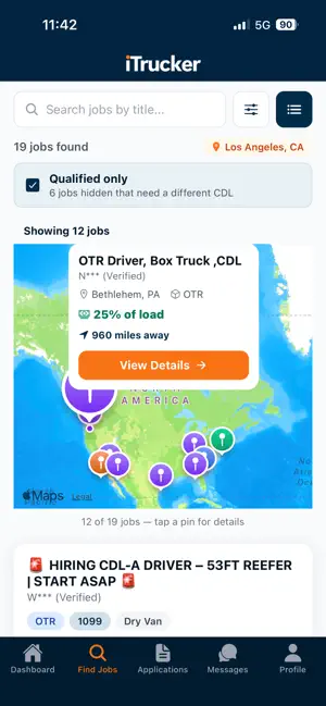 iTrucker.us screenshot 2