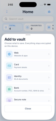 Zen Passwords screenshot