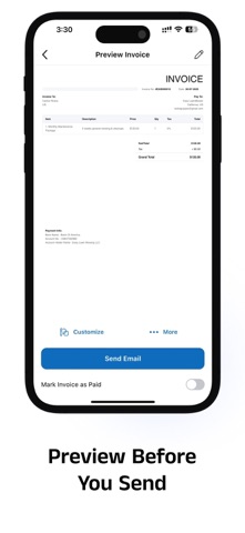 Plesy Invoice Maker & Billing Screenshot 3 of 5