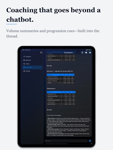 GymPath: Workout Tracker / Log iPad screenshot