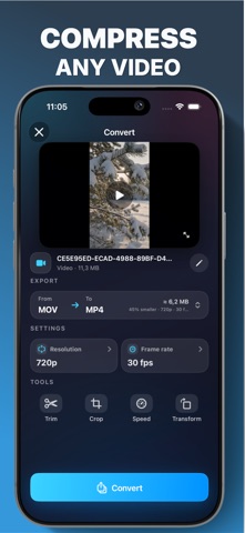 ClipKit: Video Compressor Screenshot 1 of 6