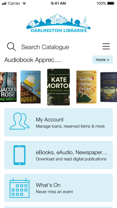 Darlington Libraries Screenshot