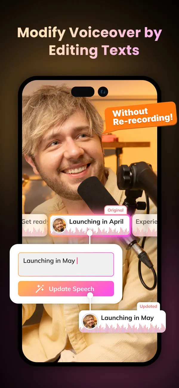 #2. AI Voice Editor by Vozo (iOS) โดย: Vistring Technology Holdings Limited