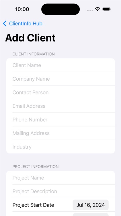 CIients Contact Info - JTECH screenshot-4
