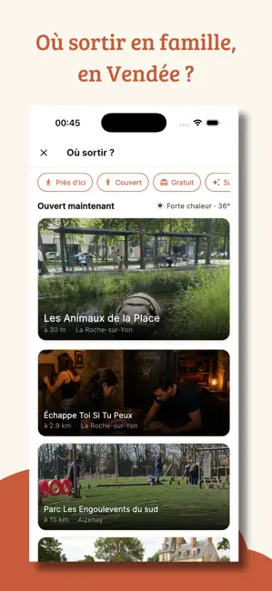 Bouge ta famille iPhone screenshot 1