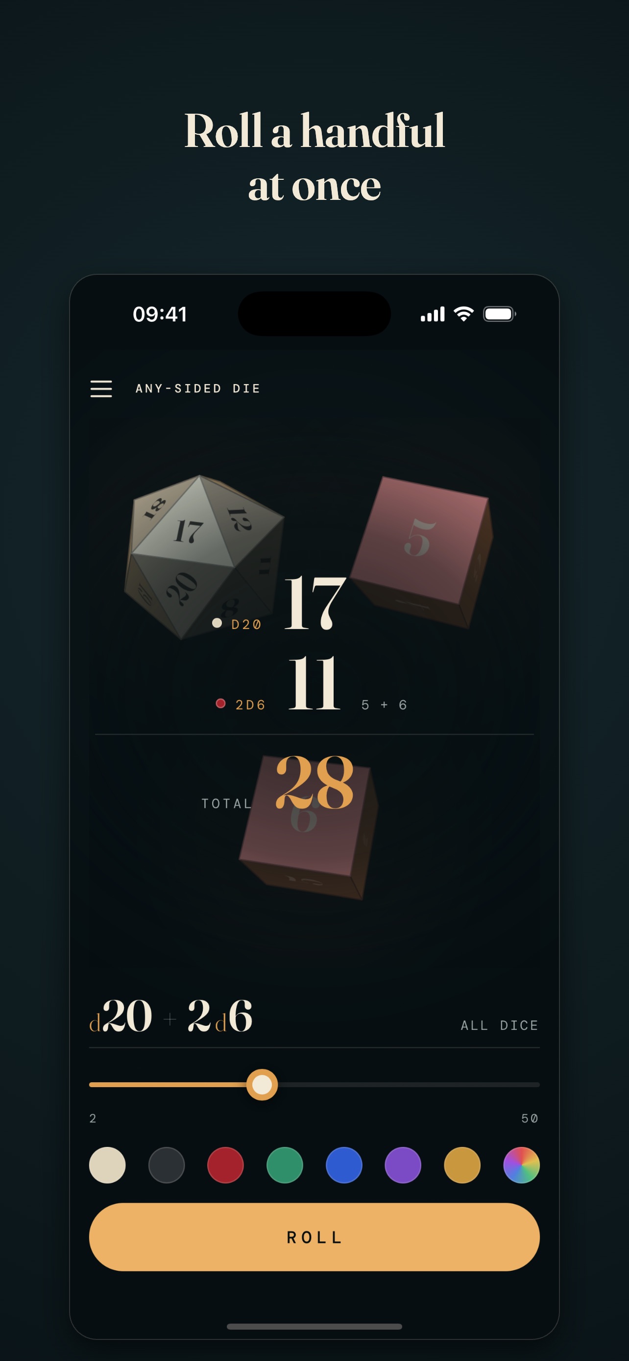 Screenshot 4 of Any-Sided Die