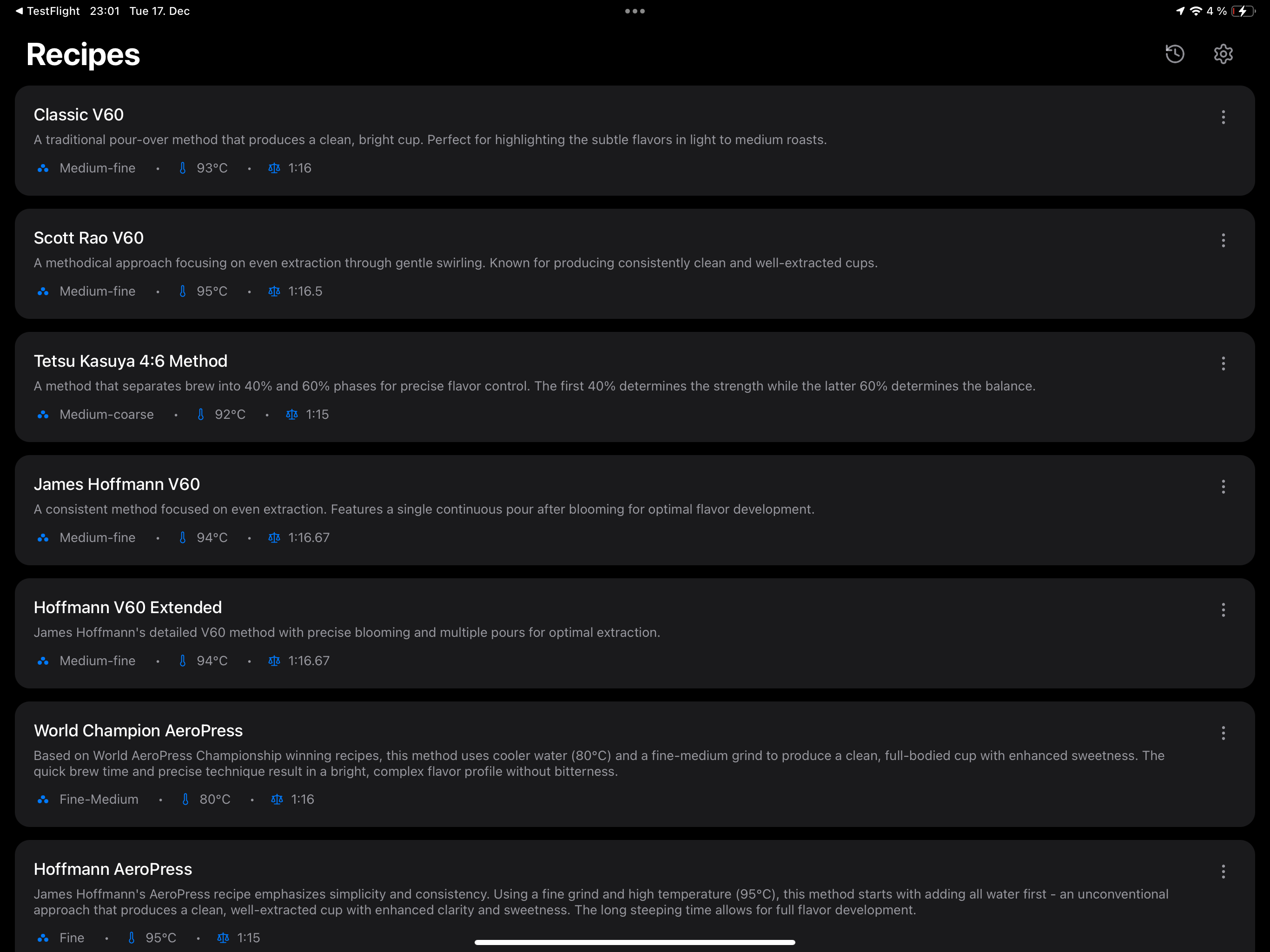 Brewly: Coffee Timer & Journal screenshot 11