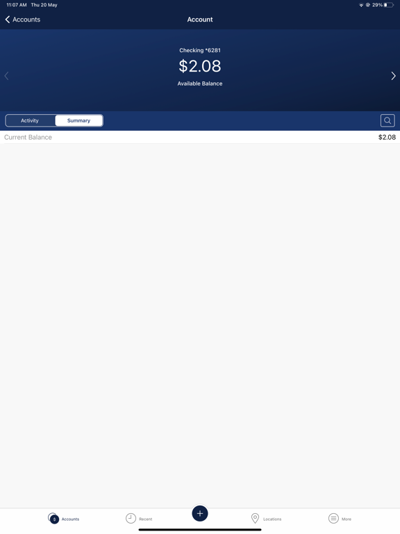 InBank Business Mobile iPad screenshot 1 - Finance app