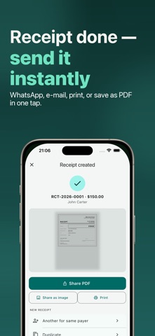 Receipt Maker: PDF Receipts Screenshot 5 of 6