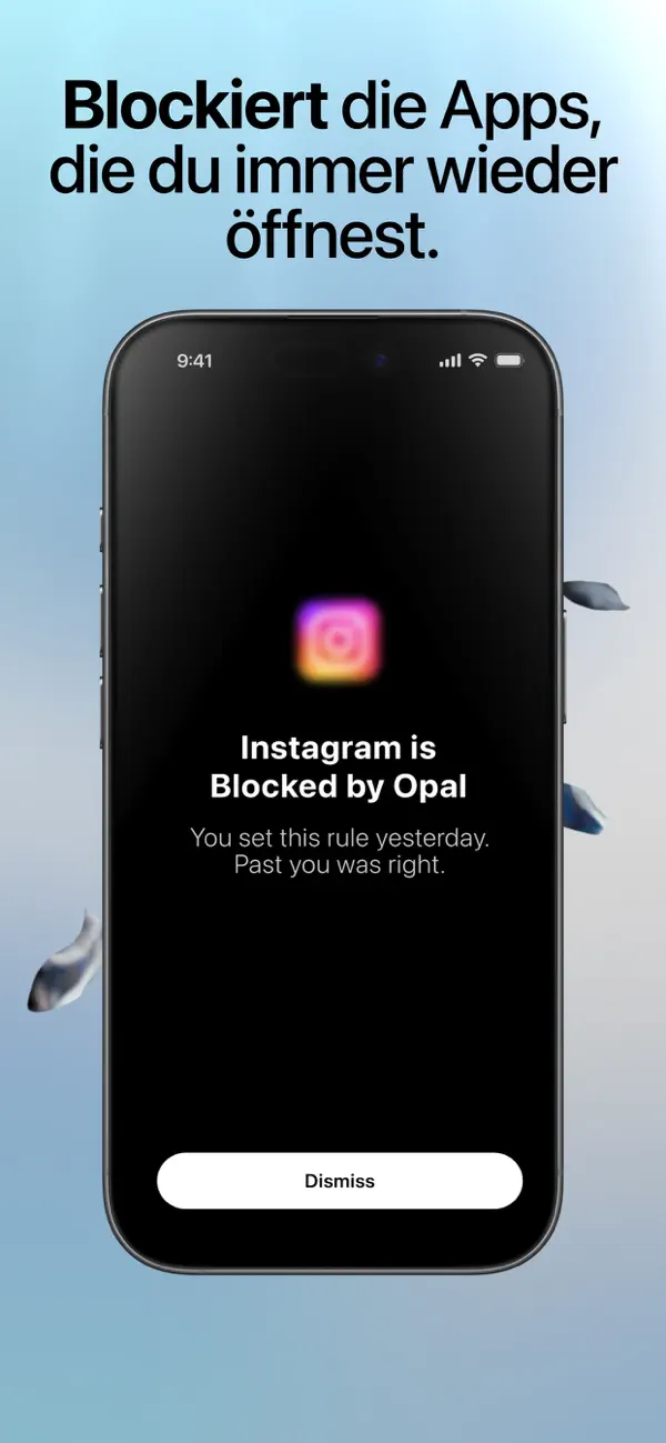 Opal: Wenig Bildschirmzeit iPhone App Screenshot 3 – Produktivität