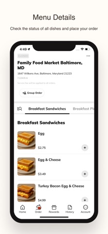 Family Food Market MD iPhone screenshot