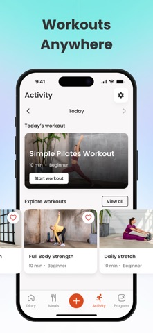 MyBody: Health & Weight Loss iPhone screenshot