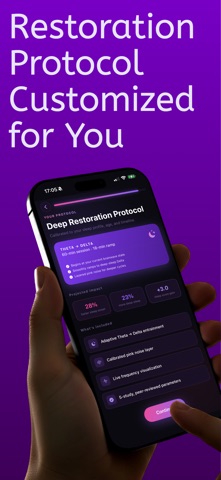 Binaura - deep sleep protocol Screenshot 4 of 7