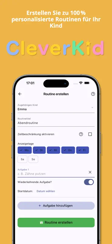 CleverKid – Kinder Routinen screenshot 3 of 7