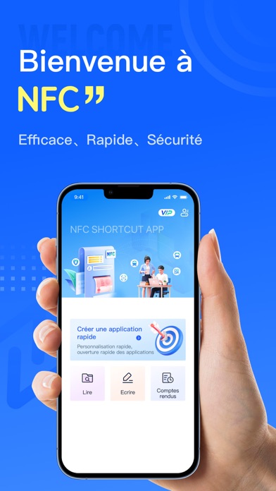 Screenshot #1 pour NFC-Applications de raccourcis