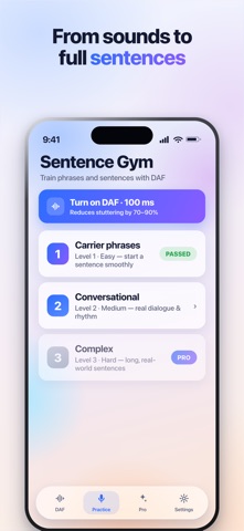 StutterFlow Stuttering Therapy Screenshot 5 of 5
