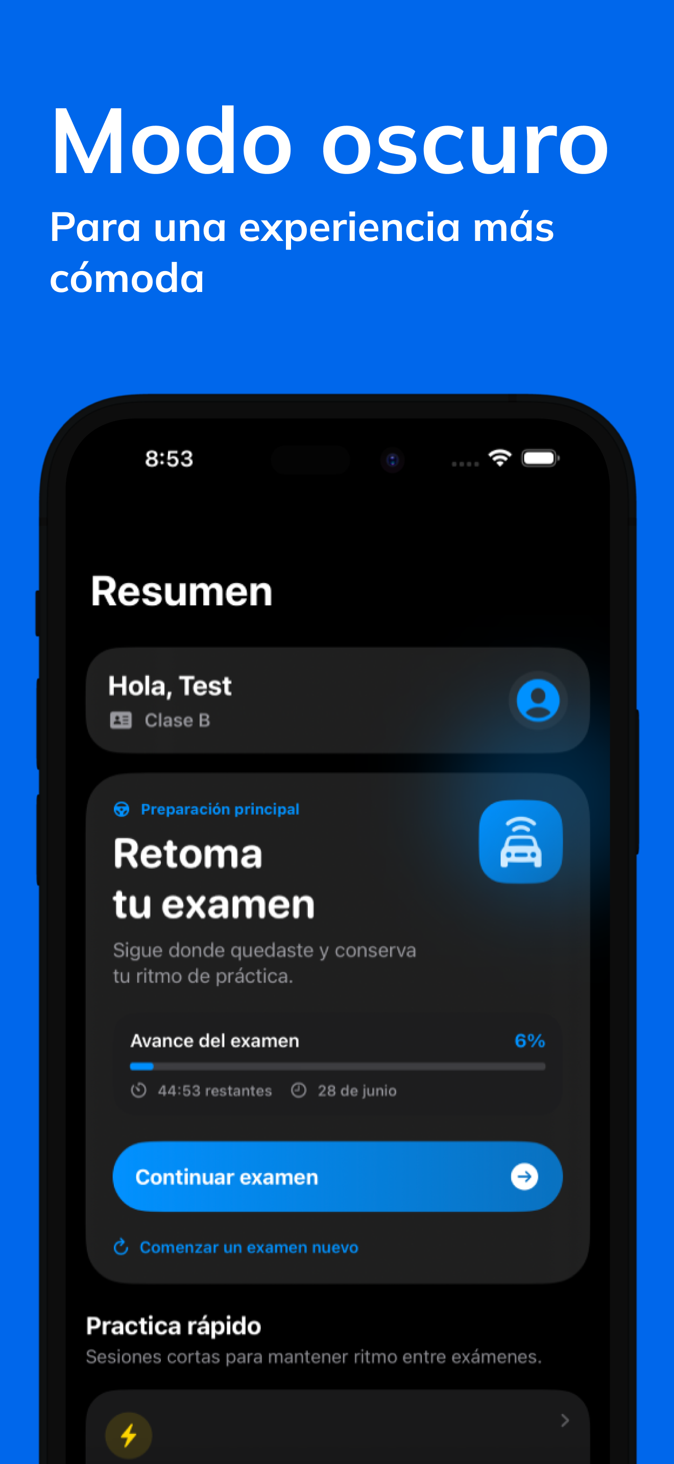 Test de conducir Chile 2026 screenshot 5