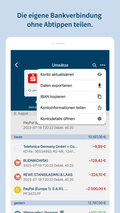 StarMoney - Banking + Finanzen Screenshot