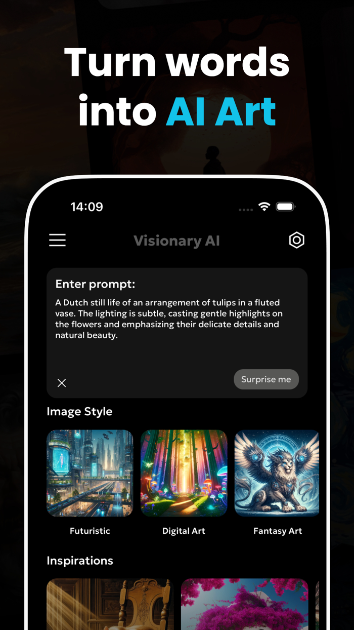 Visionary AI - Photo Generator