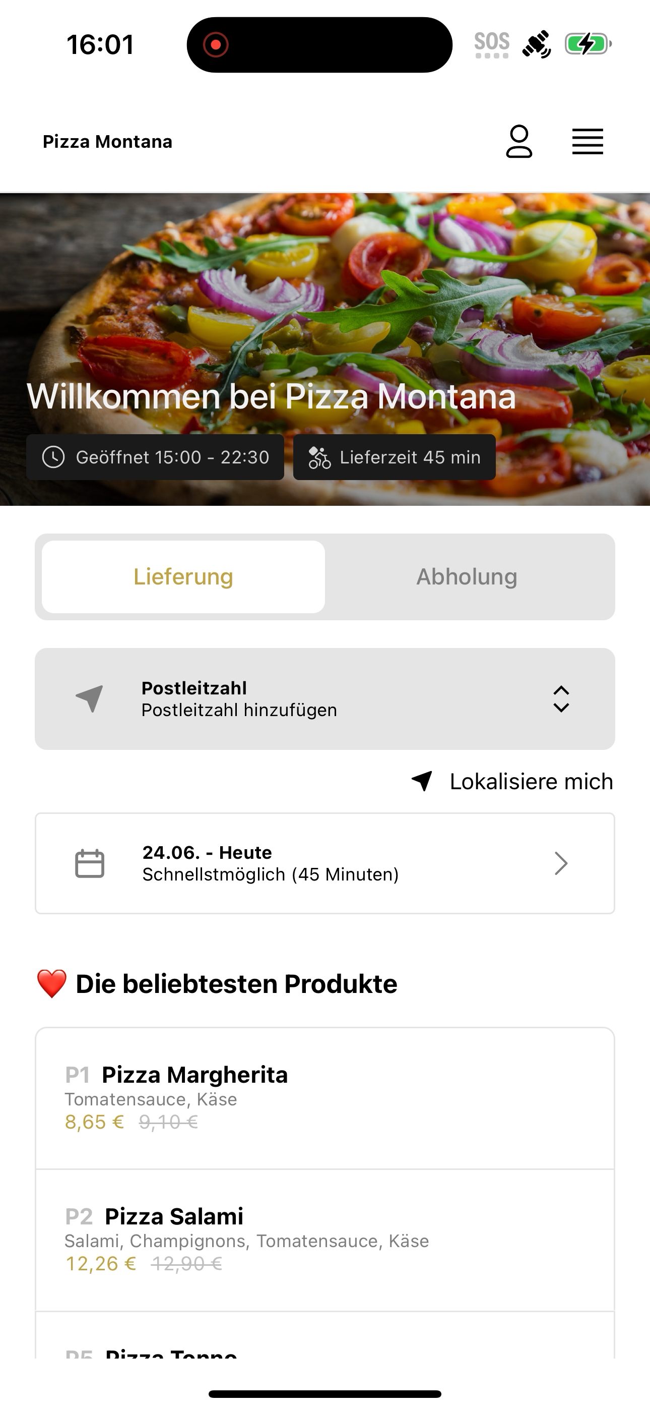 Pizza Montana