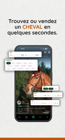 Capture d'écran de TROT | La Super-app Du Cheval sur iPhone 3