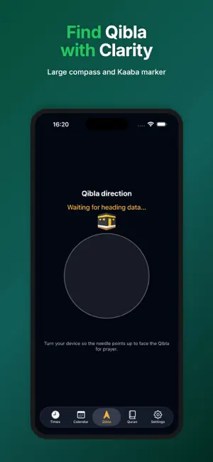 Prayer Times: Qibla & Adhan screenshot 3