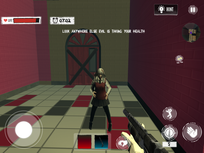 Scary Horror School Game