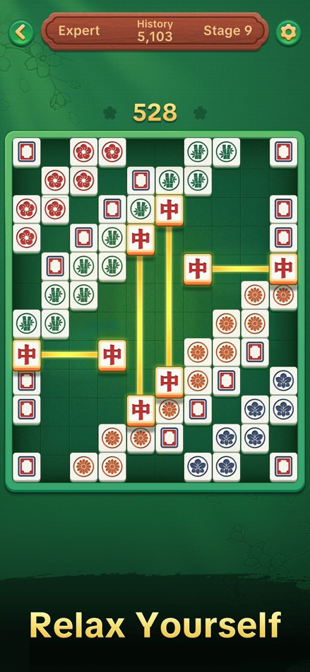 #4. Flora Mahjong: Match Puzzle (iOS) By: Lumi Games