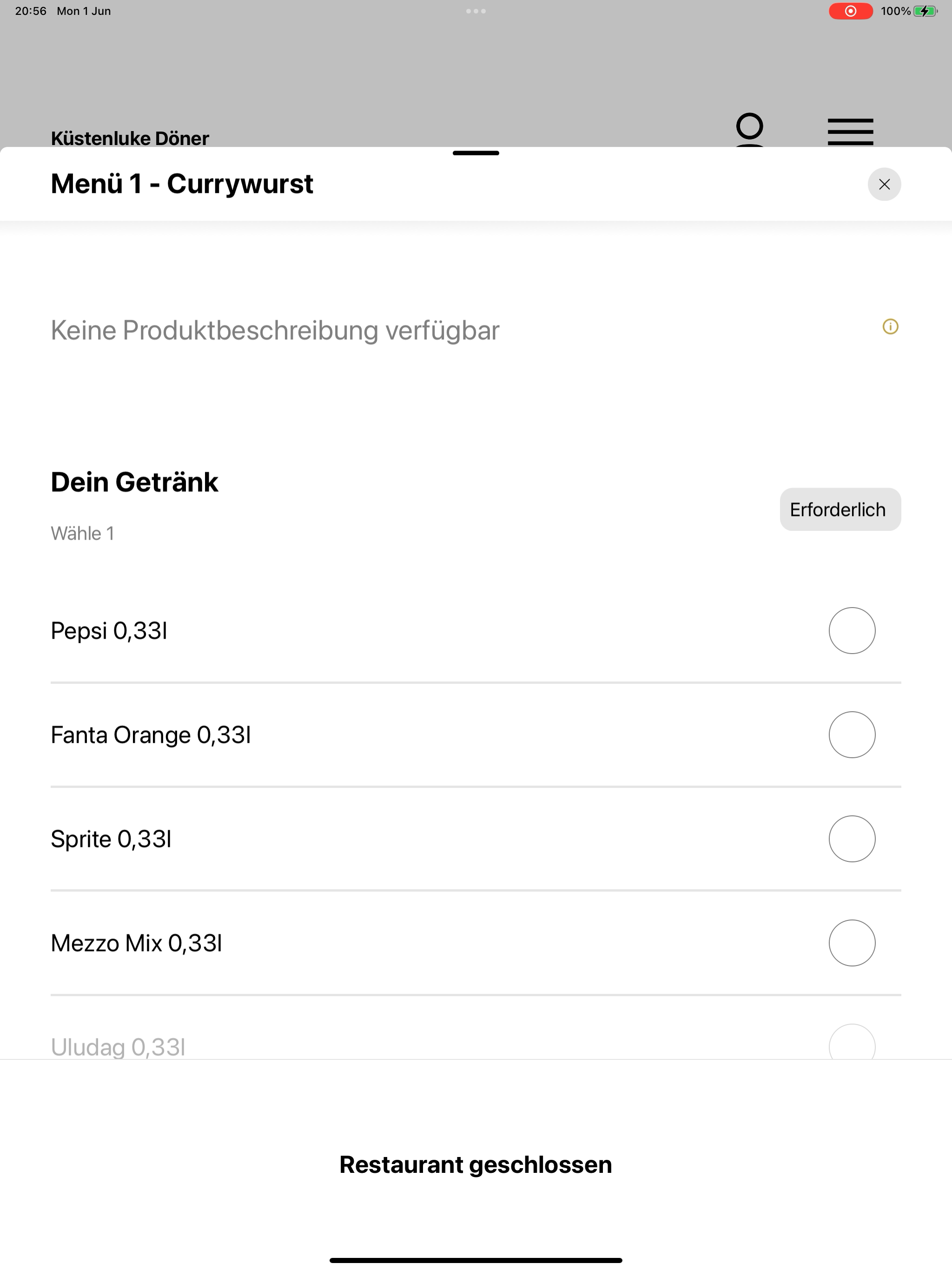 Küstenluke Döner screenshot 8