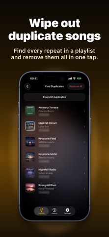 TuneWarden: Playlist Manager Screenshot 1 of 10