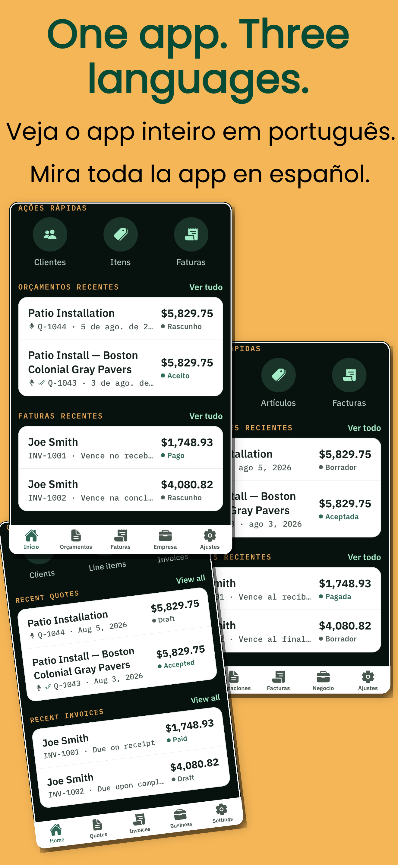 Ganavo: Invoice & Estimate screenshot 7