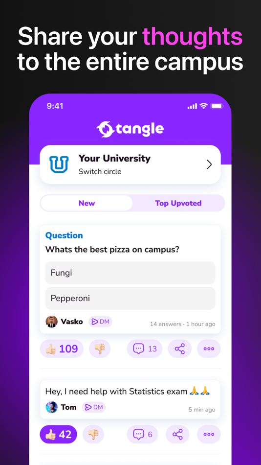 #5. Tangle Campus: University App (iOS) 由: Tangle B.V.