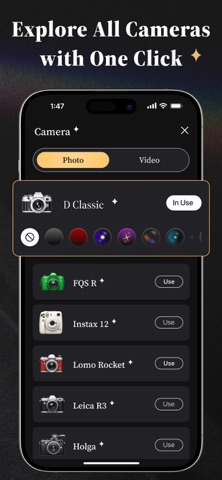 Vintage Camera ~ AI Retro Cam iPhone screenshot