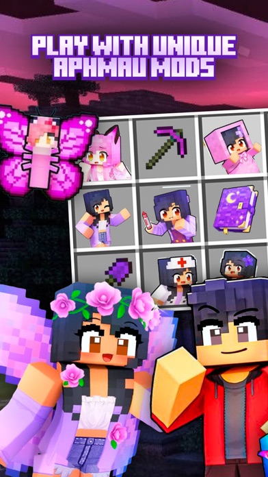 Aphmau & Aaron Mods Minecraft Screenshot