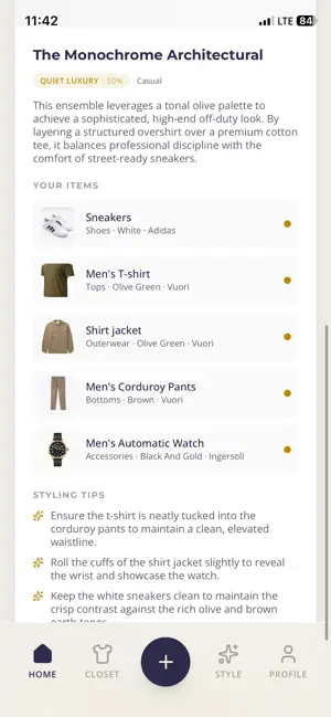 åura | AI Personal Styling screenshot 2