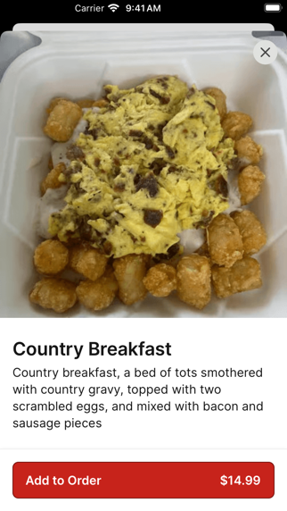 App screenshot