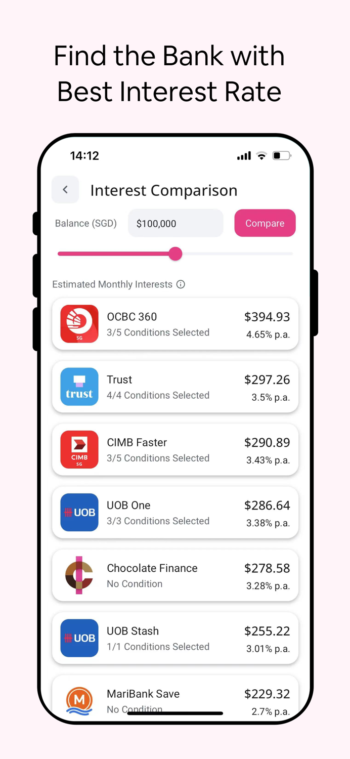 Saving Personal Finance App