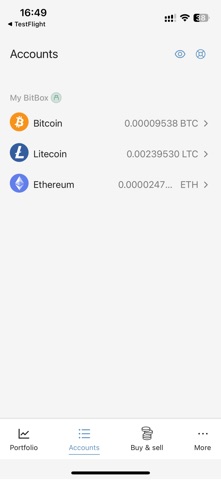BitBoxApp Screenshot 2 of 3