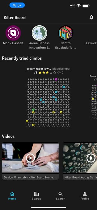Kilter Board Climbing Wall App screenshot 4