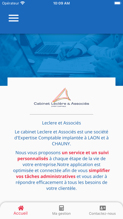 Cabinet Leclere et associés Screenshot