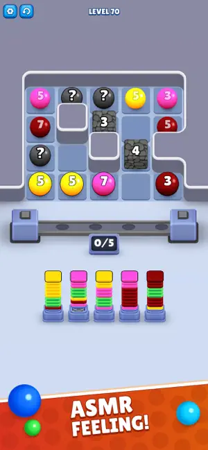 Bounce Stack: Color Sort screenshot 3