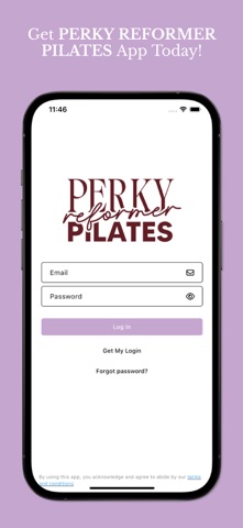 PERKY REFORMER PILATES screenshot