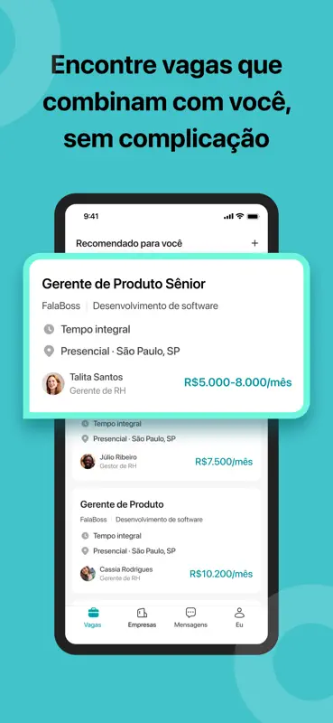 FalaBoss: Vagas por Chat screenshot 2 of 8