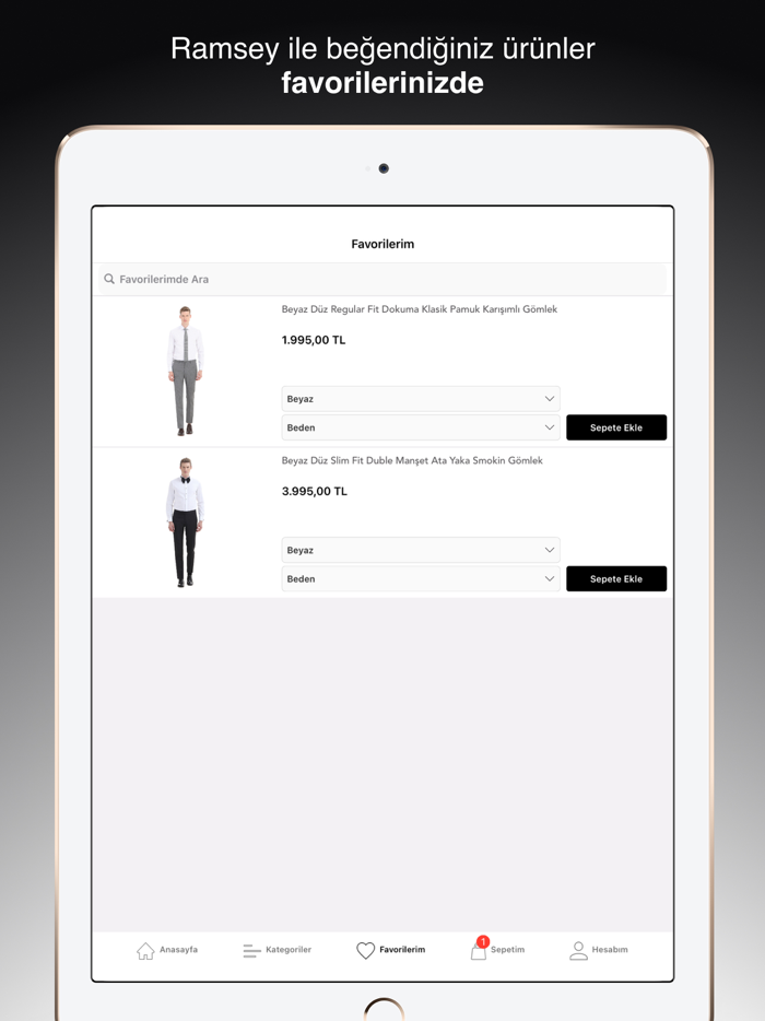 Ramsey Online Alışveriş