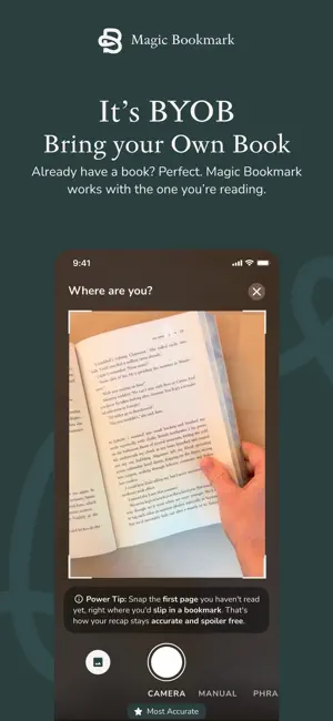 Magic Bookmark: Book Recaps screenshot 2
