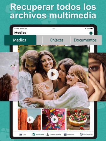 WAMR: Recuperar Mensajes, WMR iPad screenshot 6