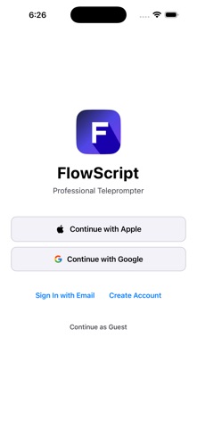 FlowScript screenshot
