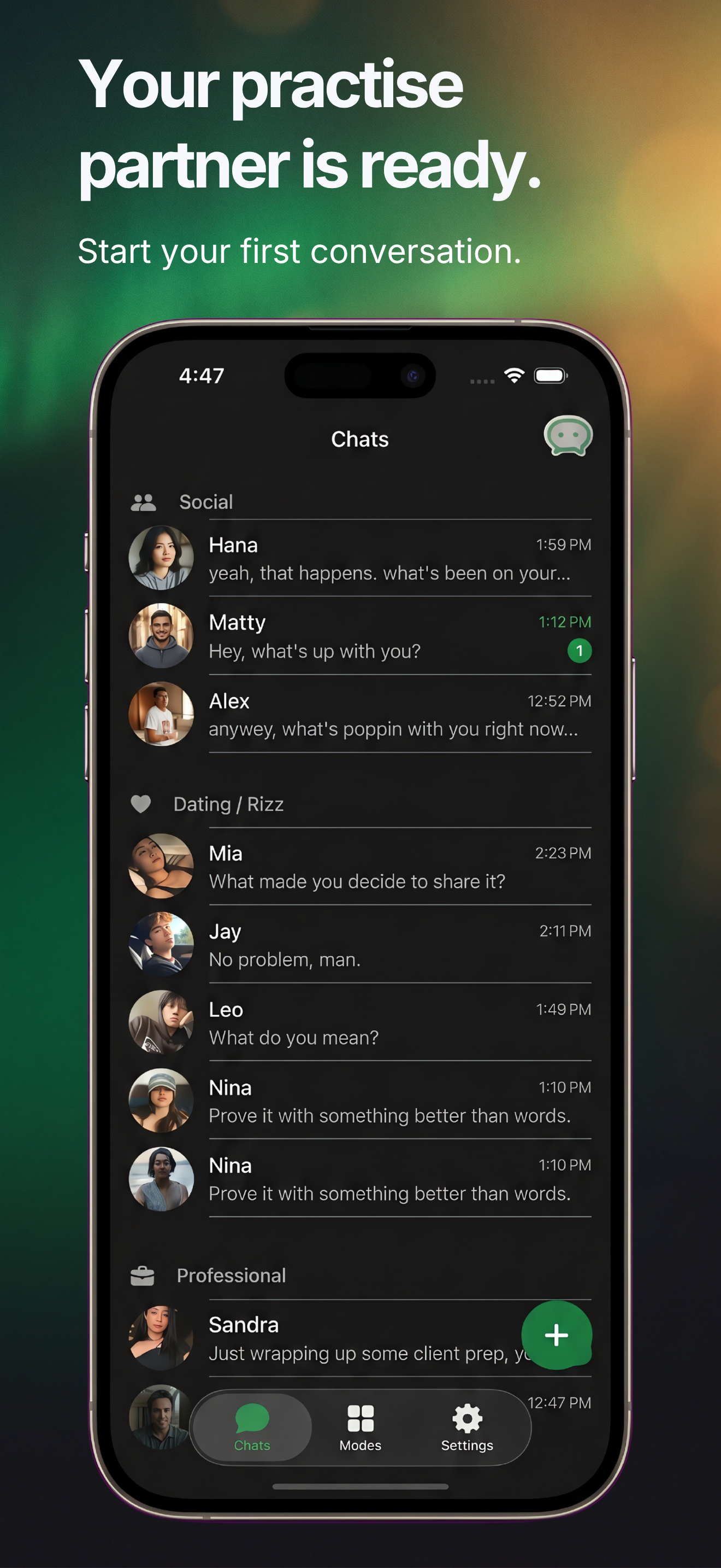 WhatsGen: AI Texting Practice screenshot 10