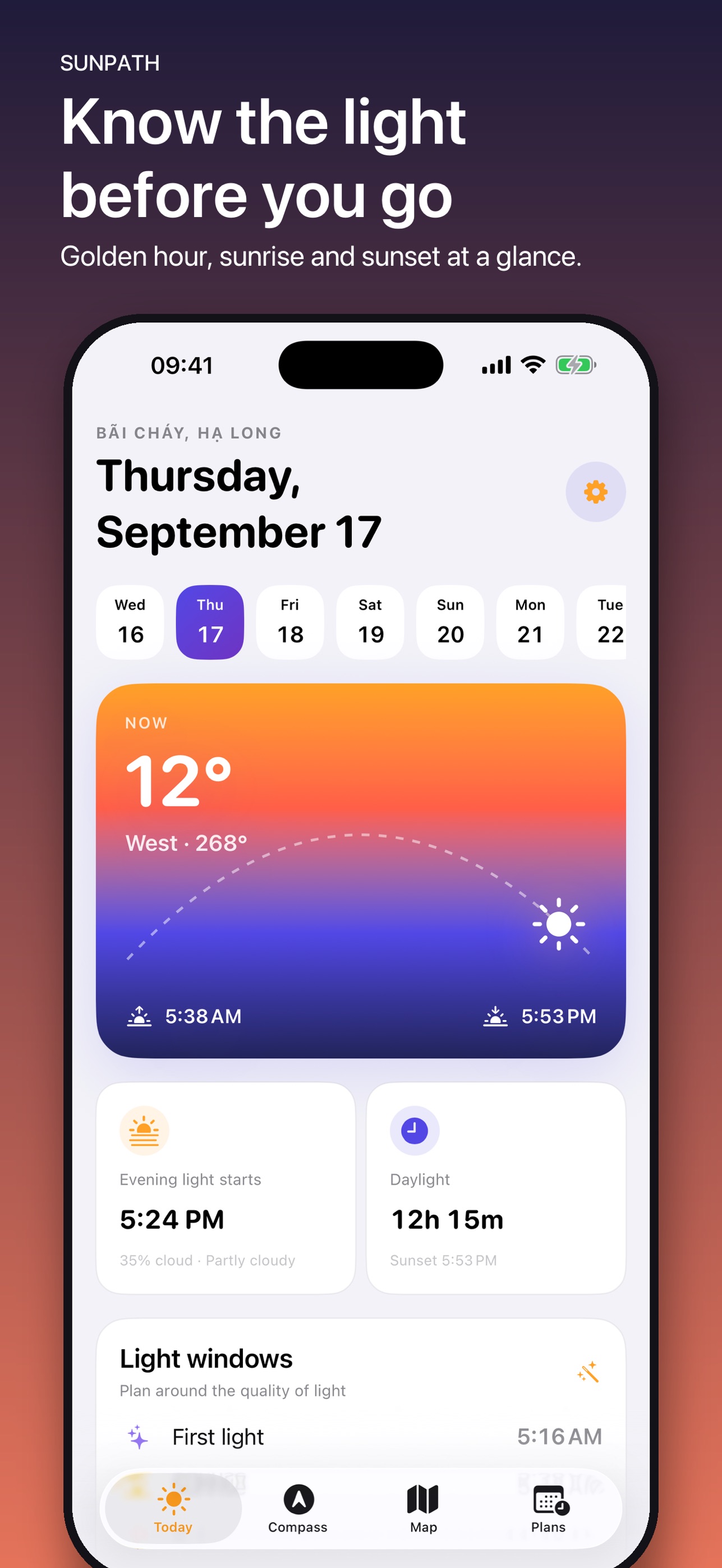 Screenshot 5 of SunPath: Sun Tracker & Planner