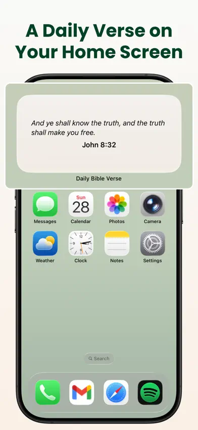 Daily Bible Verse Widget screenshot 2